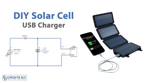 DIY Solar Cell Phone or USB Charger