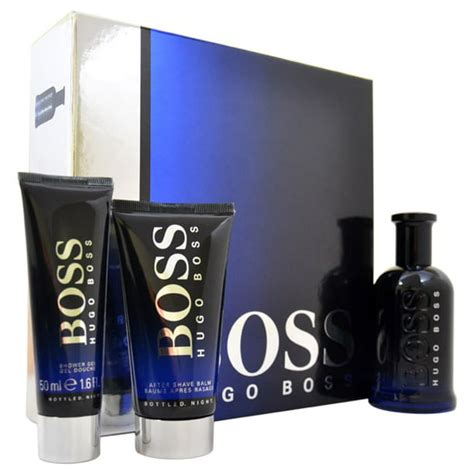 HUGO BOSS - Hugo Boss Boss Bottled Night by for Men 3-piece Gift Set ...