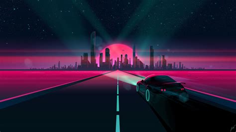 Neon Drive Wallpapers - Wallpaper Cave