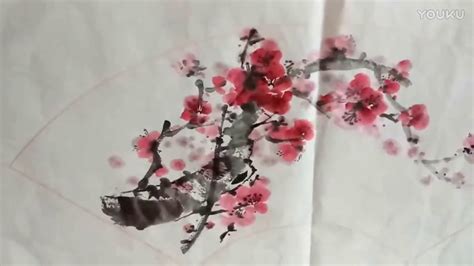 Chinese Art Painting : Cherry Blossom - YouTube