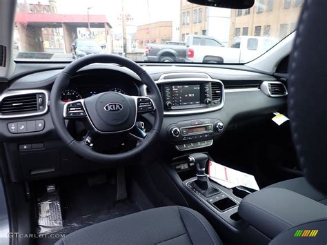 Black Interior 2020 Kia Sorento LX AWD Photo #136452039 | GTCarLot.com