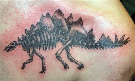 Dinosaur Skeleton Tattoo by tstctc