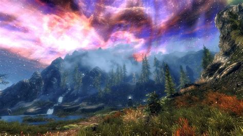 Amazing sky in The Elder Scrolls V: Skyrim wallpaper - Game wallpapers ...