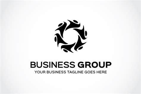 Business Group Logo Template | Creative Logo Templates ~ Creative Market