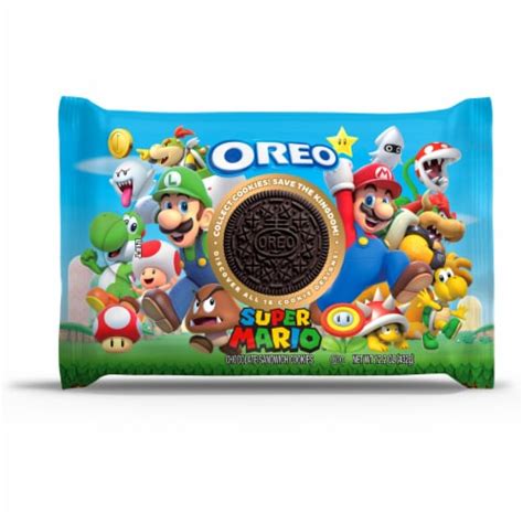 Super Mario™ Oreo Chocolate Sandwich Cookies Limited Edition, 12.2 oz ...