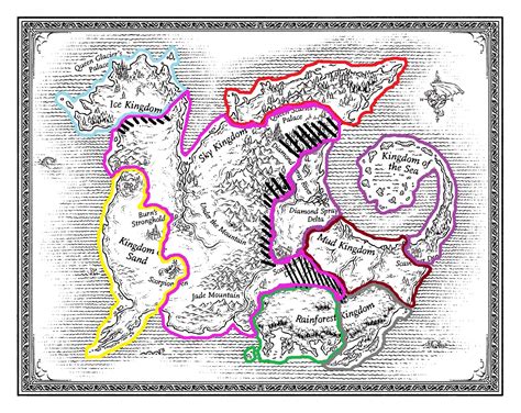 Image - Pyrrhia map - Copy (4).jpg | Wings of Fire Fanon Wiki | FANDOM ...