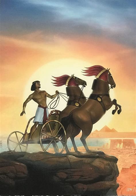 DreamWorks Prince of Egypt Moses Giclee on Paper - Artinsights Film Art ...