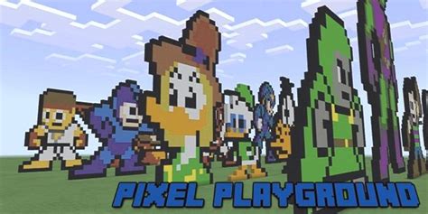 Pixel Playground Map for Minecraft PE APK für Android herunterladen