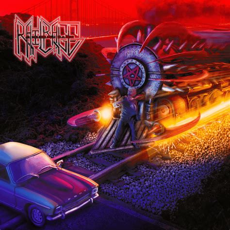 Album Artwork for thrash metal band Rail Rage - Metal Album Design