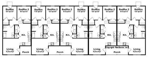 26 Four Plex 4 Unit Apartment Building Floor Plans Most Important – New ...