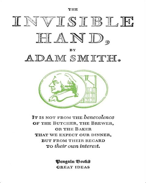 The Invisible Hand by Adam Smith - Nuria Store