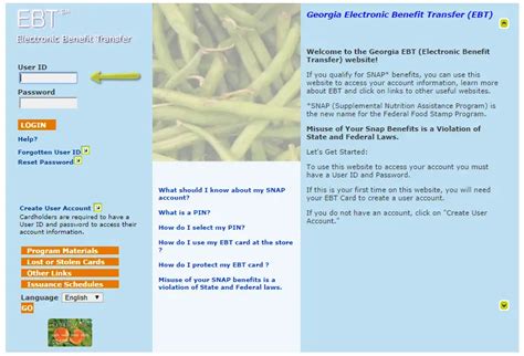 Number to check Georgia food stamp balance - Georgia Food Stamps Help