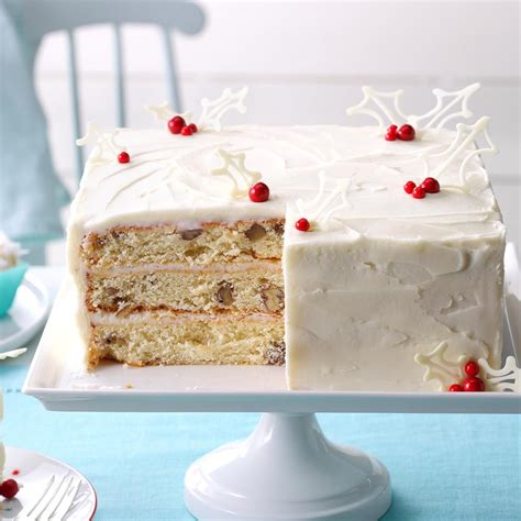 White Christmas Cake Recipe: How to Make It