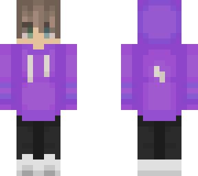 purple hoodie | Minecraft Skin