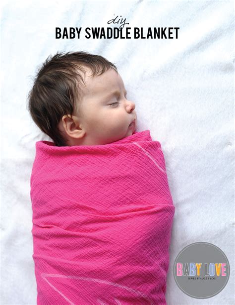 DIY Baby Swaddle Blanket