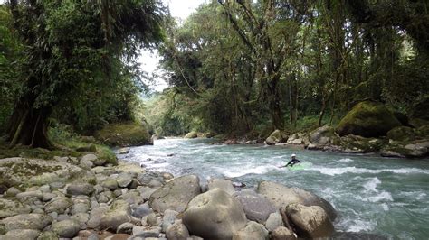 Whitewater Kayaking and Rafting on the Pejibaye River in Costa Rica