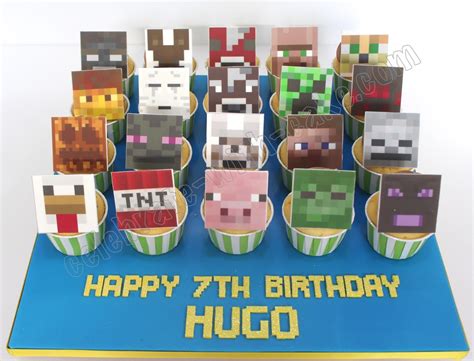 Minecraft Cupcakes