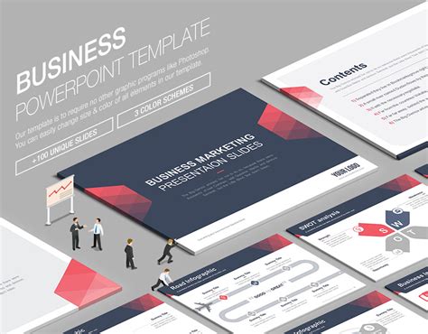 [PPT] Business Powerpoint Template on Behance