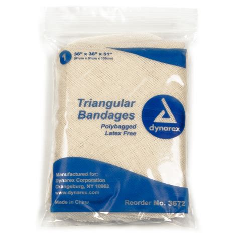 Triangular Bandages 36" (12) - S&W Healthcare Corporation