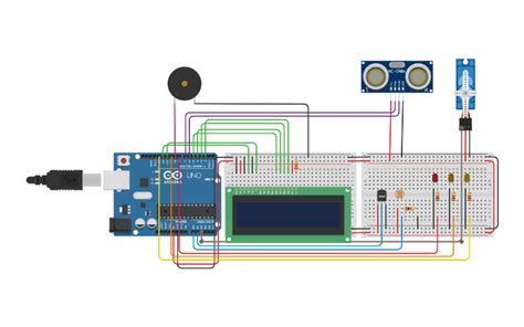 Circuit design Arduino project - Tinkercad