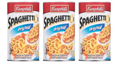 Amazon: TWELVE SpaghettiOs Large Cans Only $10.30 Shipped (Just 86¢ Per ...