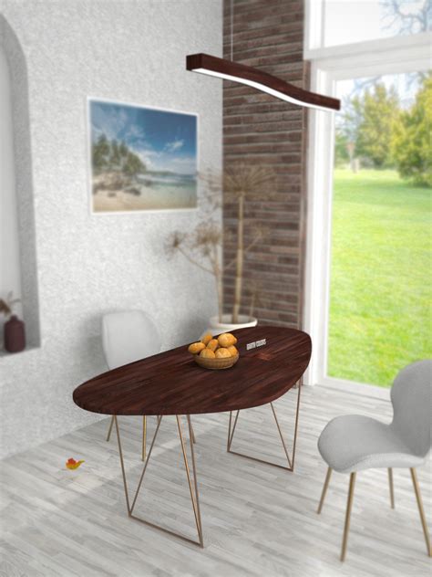 EARTHCOLORS designs ingenious Circle wood table - Enjoy Traditional ...