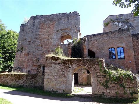 Nanstein Castle near Landstuhl | Groundhopping Merseburg | Landstuhl ...