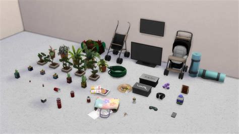 Sims 4 Clutter CC to Personalize Your Sim's Home