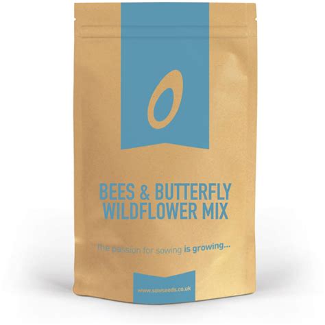 Bees & Butterfly Wildflower Meadow Seed Mix | Quality Seeds from Sow ...