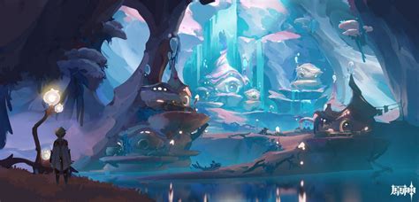 Genshin Impact Fontaine concept art and landscape leaks show new locations