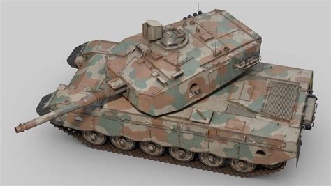 3D Olifant Tank model - TurboSquid 1953060