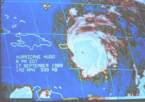 Hurricane Hugo 1989