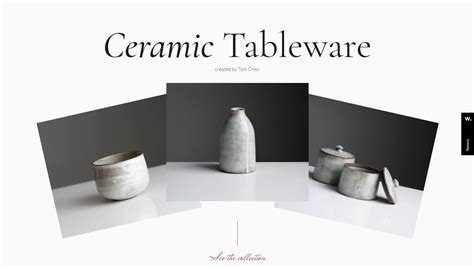 Ceramic Tableware