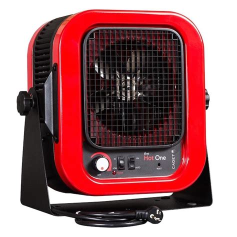 Cadet 4000-Watt Portable Electric Garage Heater with Thermostat in the ...