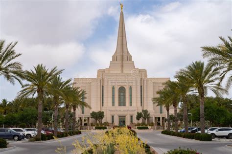 Mormon Temple in Gilbert Arizona, America, USA Stock Photo - Image of ...