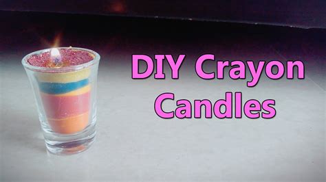 Making Candles with Crayons | How to Make Crayon Candles in Microwave ...