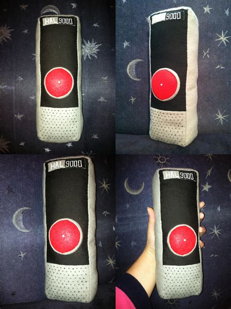 HAL9000 Plush by cartoonjunkie on DeviantArt