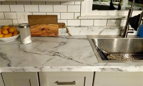 Horrible Mistake to use Formica 180fx Calacatta Marble? | Formica ...