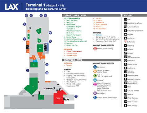 Airport Terminal Map Lax Terminal Map | Hot Sex Picture