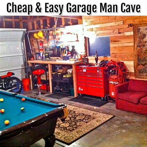 Cheap Man Cave Ideas | Examples and Forms