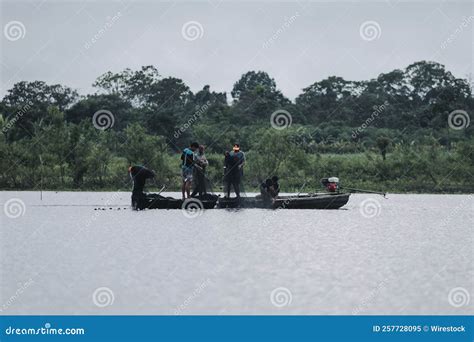 People on the Boat Fishing on the Amazon River Editorial Image - Image ...