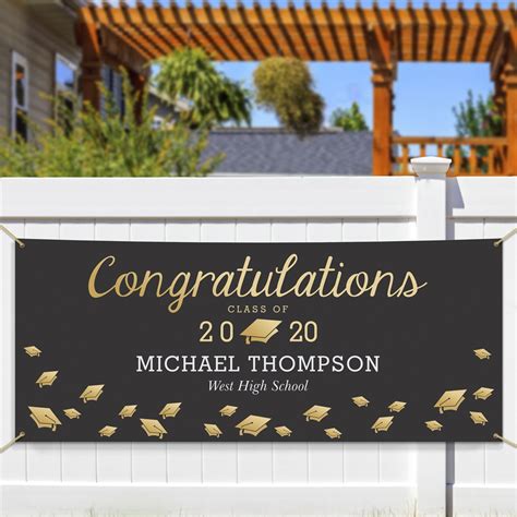 Personalized Graduation Photo Banner | GiftsForYouNow