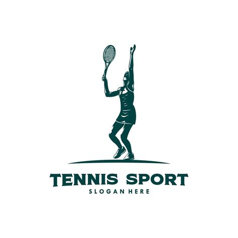 Tennis club logo design template 17227118 Vector Art at Vecteezy