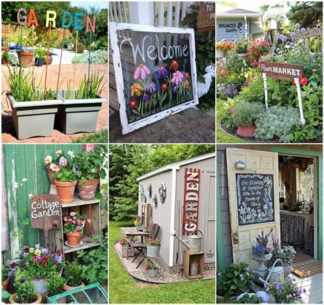 Try Out These DIY Garden Sign Ideas