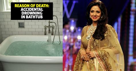 Sridevi Died Because Of Accidental Drowning In Bathtub. Traces Of ...