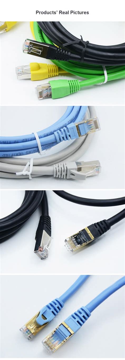 Rj45 Twisted Pair Copper CAT5E Shielded Cable LSZH Oxygen Free