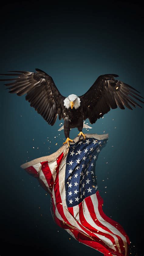 Cool USA Flag Eagle Wallpapers - Top Free Cool USA Flag Eagle ...