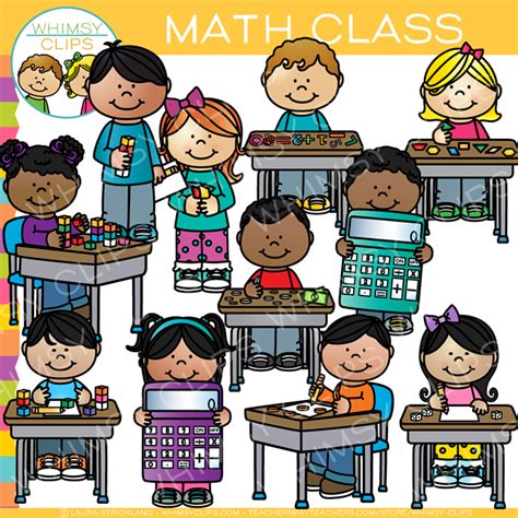 Math Class Clip Art , Images & Illustrations | Whimsy Clips