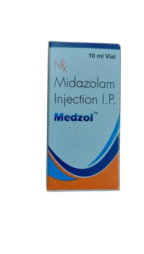 Midazolam Injection - Mezolam Latest Price, Manufacturers & Suppliers