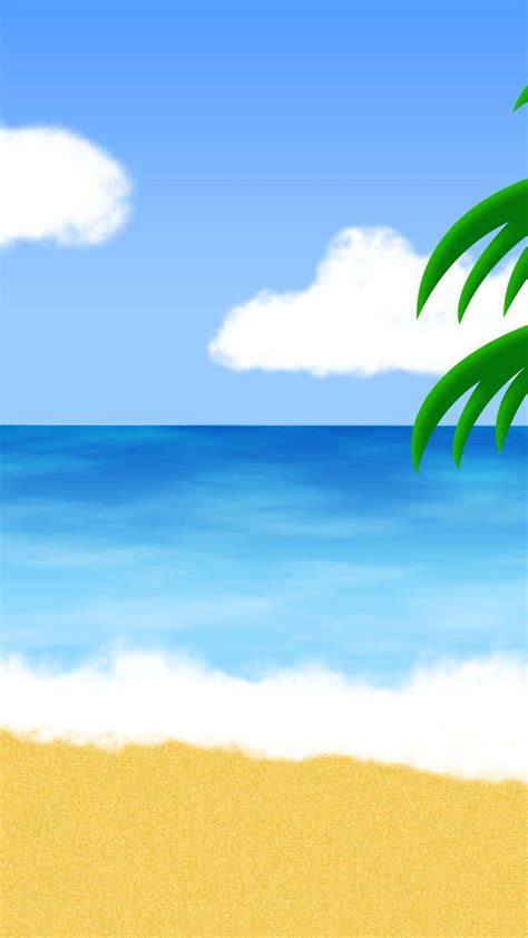 6+ Anime Beach Wallpapers for iPhone and Android by Sandra Chavez